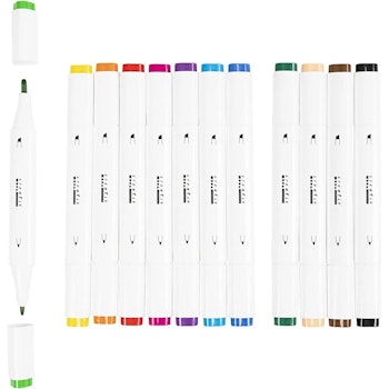 Ritpenna, spets 1+8 mm, 12 st/förp