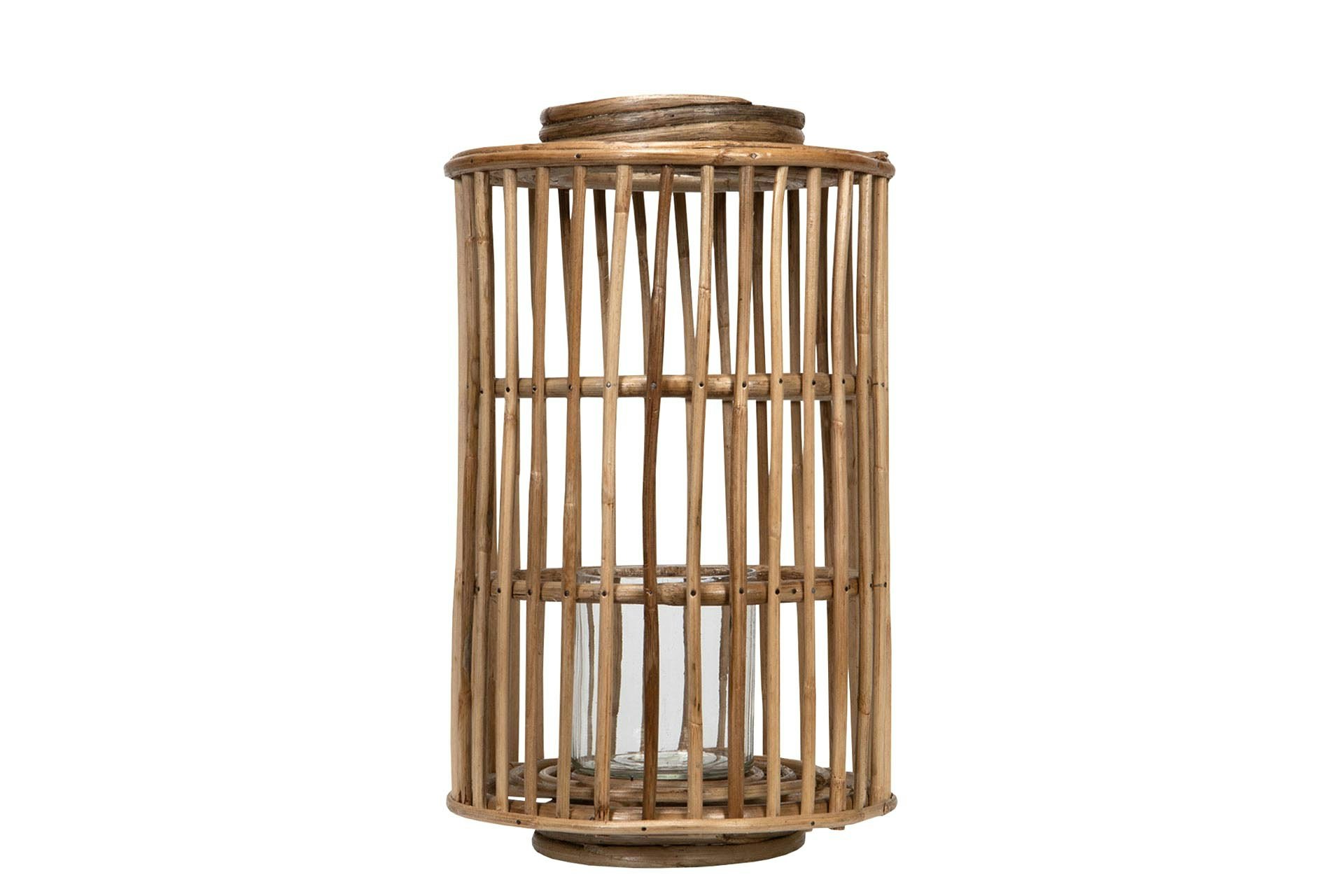 Vacker lykta i bambu, Bambu lykta, Ljuslykta, Inredning,