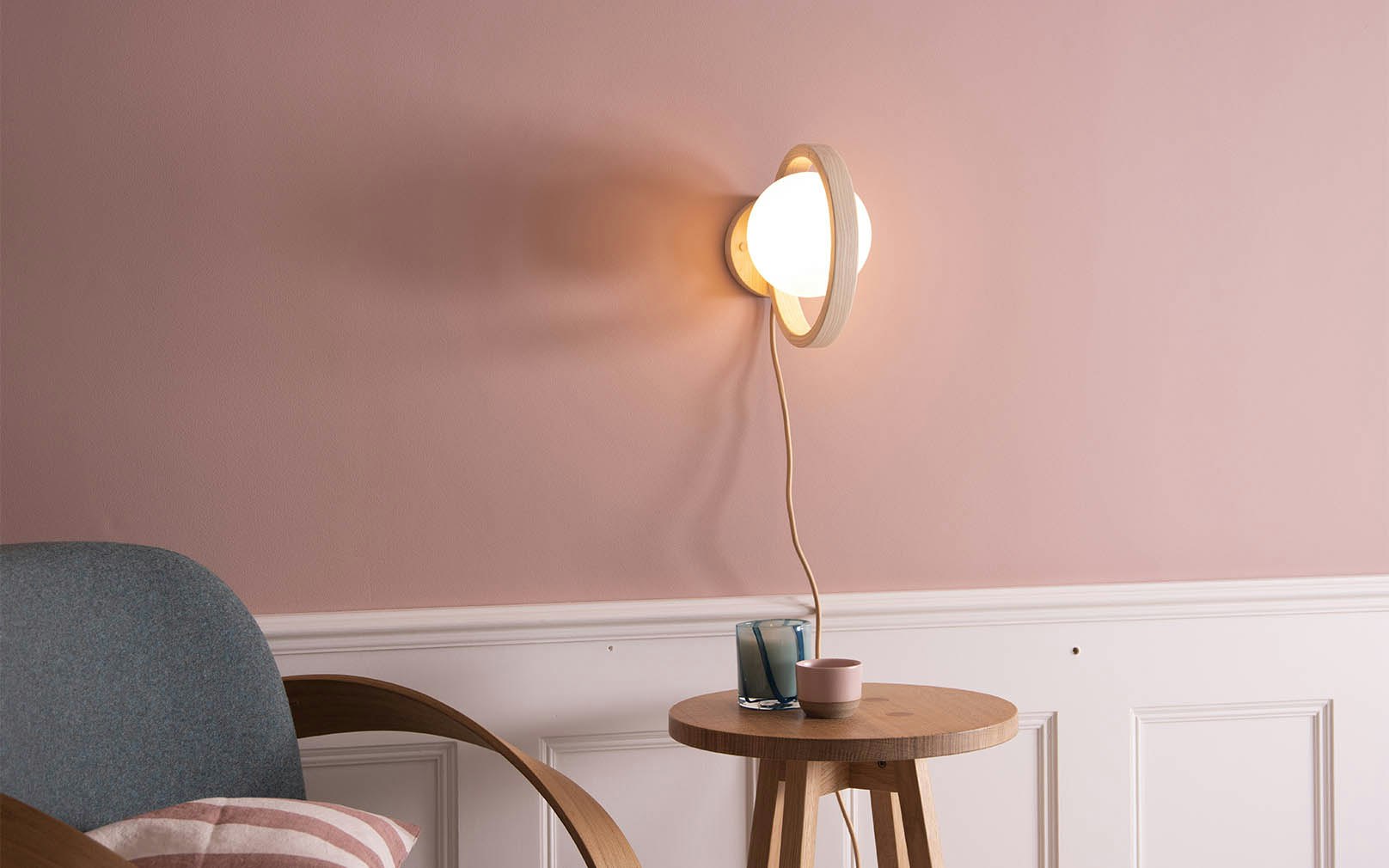 Annie Sloan Wall Paint Piranesi Pink väggfärg dimrosa glada ungmöns diversehandel 1