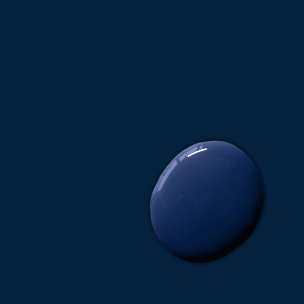 Annie Sloan Wall Paint Oxford Navy, Väggfärg, Mörkt Blå, Mörkblå, Glada Ungmön