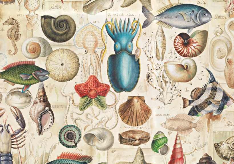 Bomo Art Old papper decoupage vintage glada ungmöns diversehandel