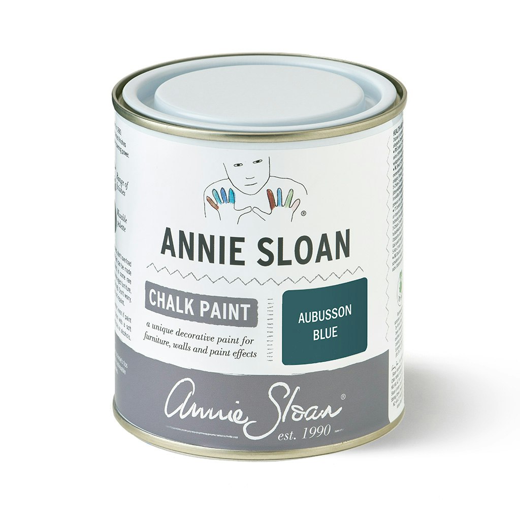 Annie Sloan Chalk paint Aubusson Blue   Glada ungmöns diversehandel