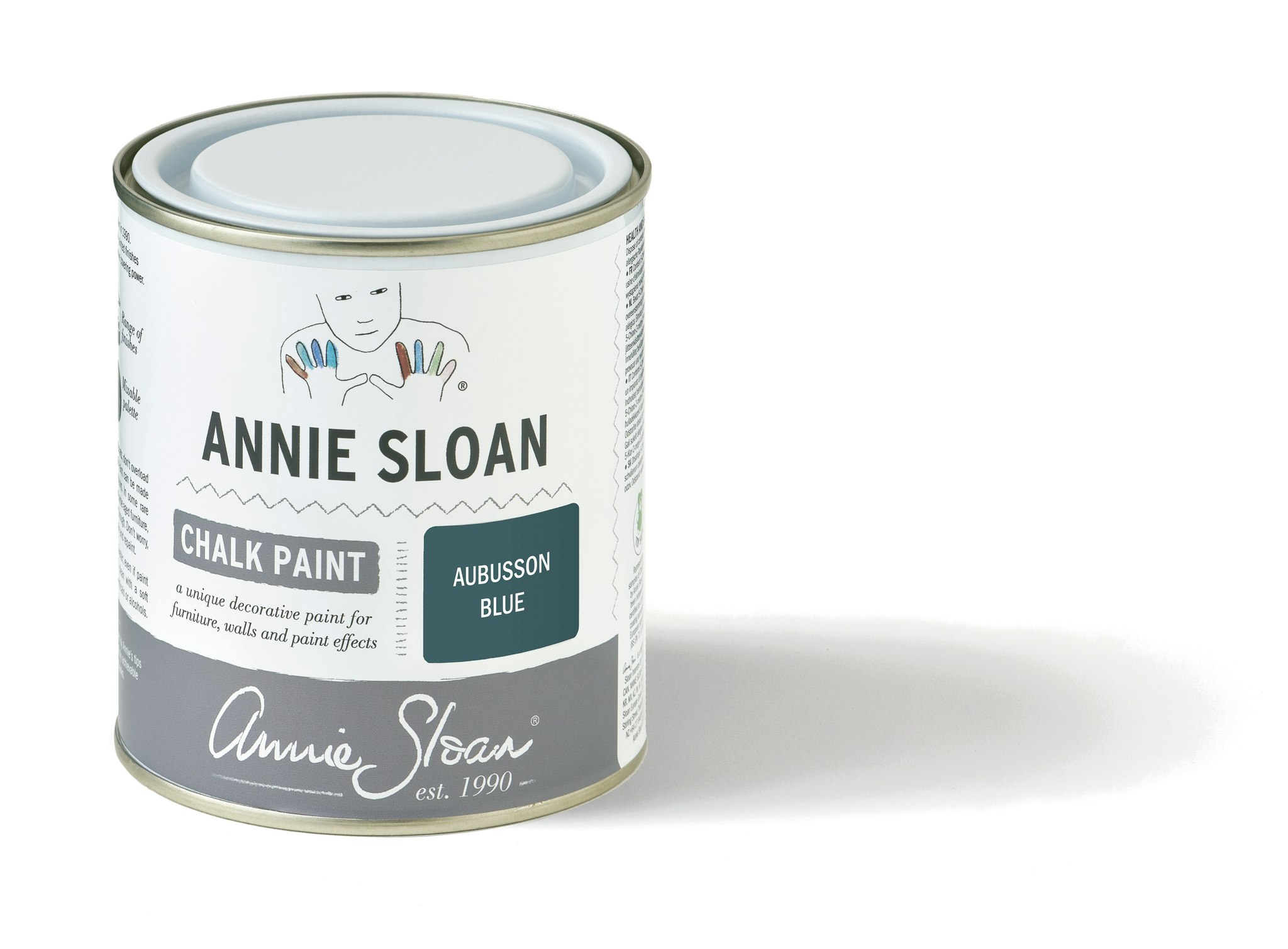 Annie Sloan Chalk paint Aubusson Blue   Glada ungmöns diversehandel