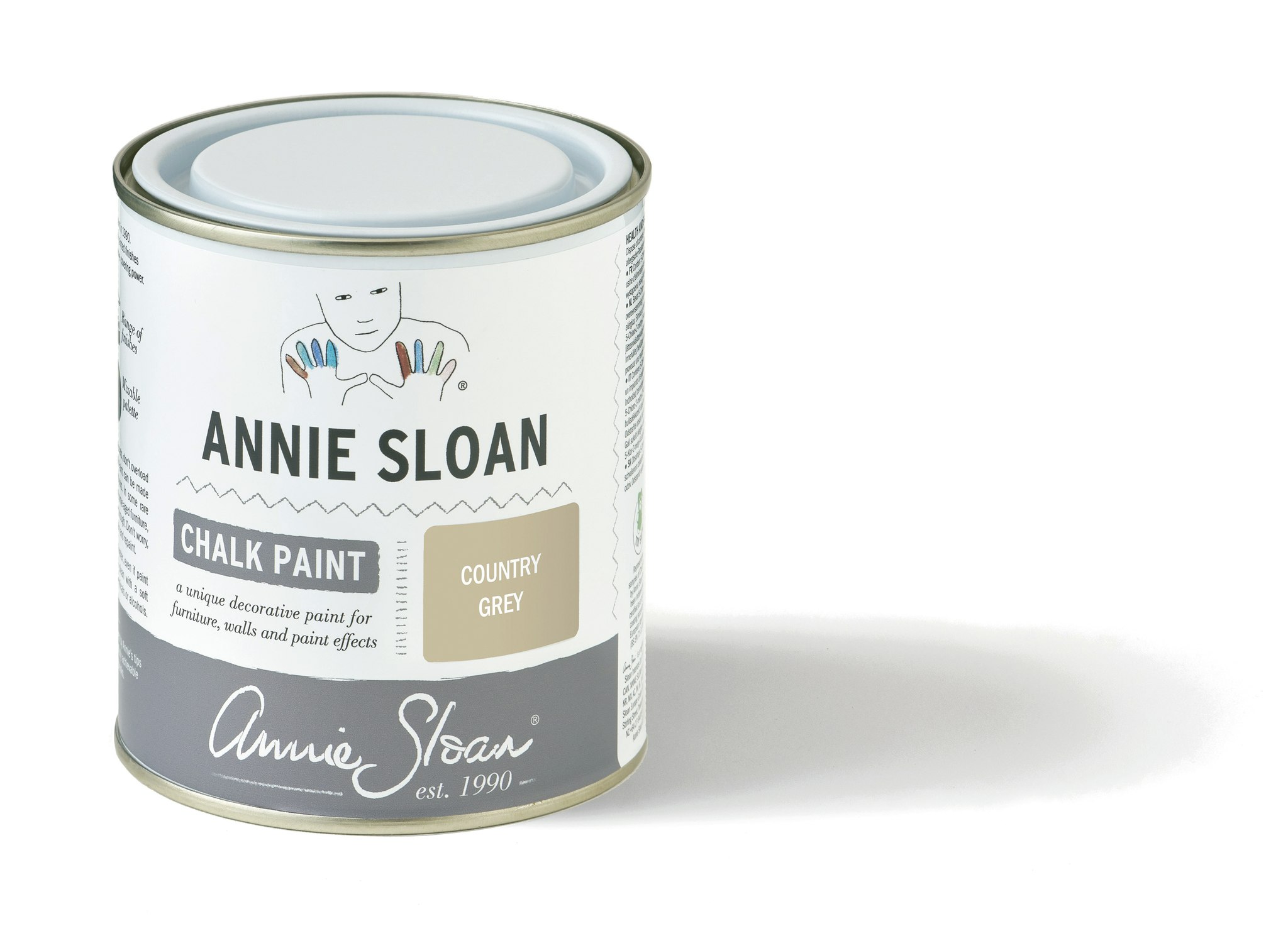 Annie Sloan Chalk paint Country Grey Glada ungmöns diversehandel