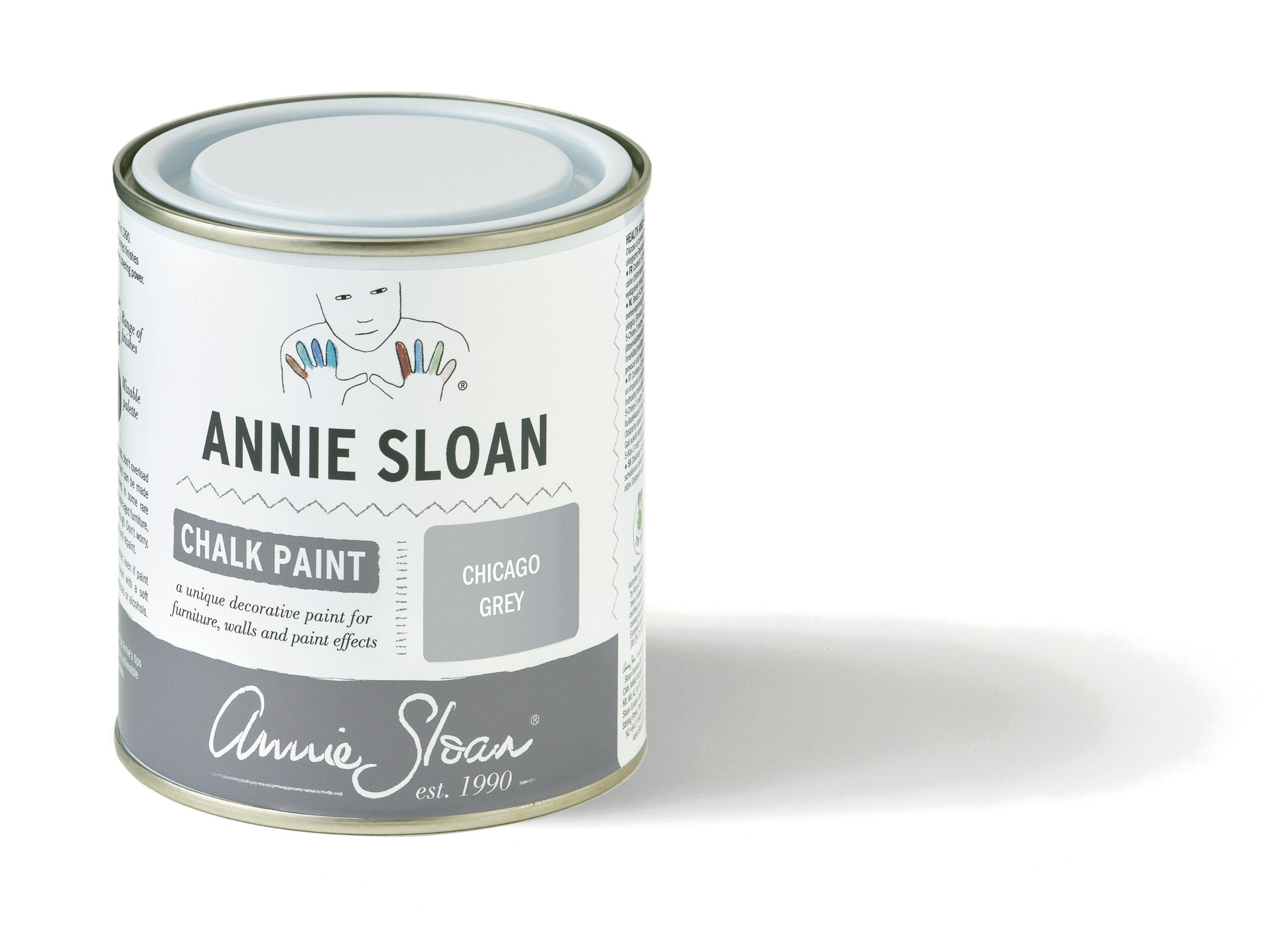 Annie Sloan Chalk paint Chicago Grey Glada ungmöns diversehandel