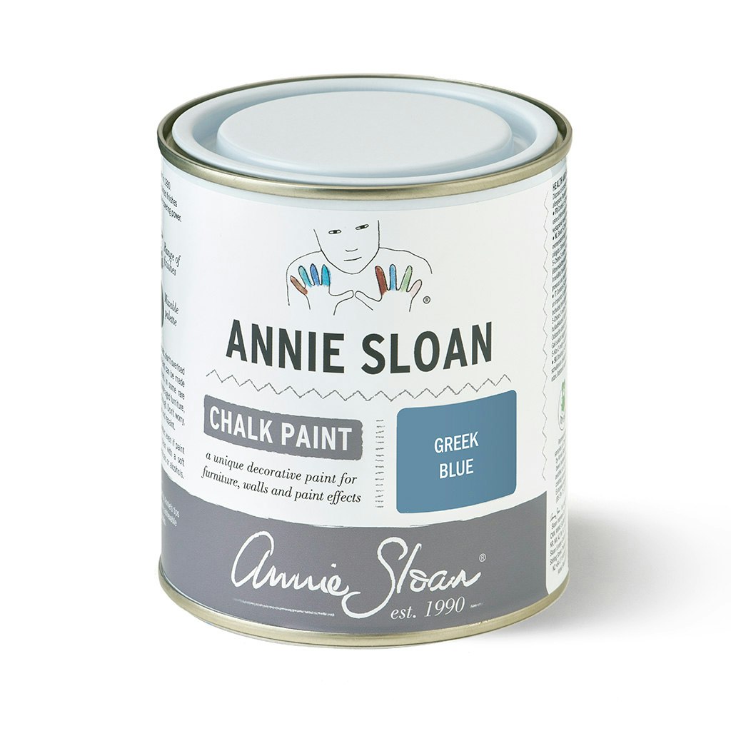 Annie Sloan Chalk paint Greek Blue Glada ungmöns diversehandel