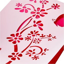 Stencil Blommor efco