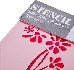 Stencil Blommor efco