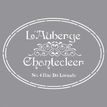 Stencil  The French inn