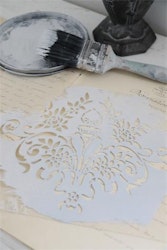 Stencil Franskt motiv