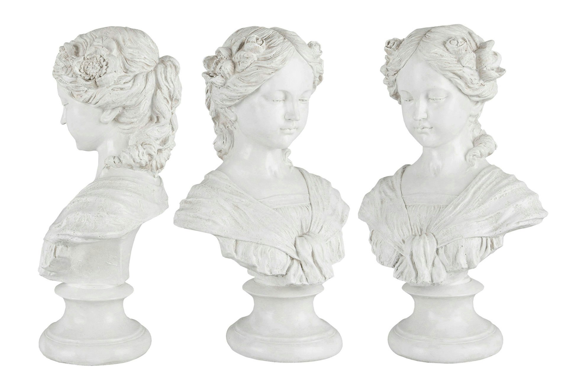 Byst Mary, Skulptur, Heminredning, Polystone figur, Ängel skulptur,