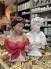 Byst Sarah Stor, Skulptur, Heminredning, Polystone figur, Ängel skulptur, Limited Edition, Målad skulptur,