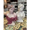 Byst Sarah liten, Skulptur, Heminredning, Polystone figur, Ängel skulptur, Limited Edition, Målad skulptur,