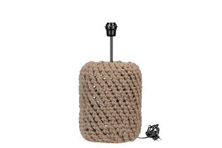 Lampfot i jute