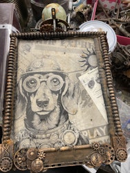 Unik Steampunk-tavla: Tax