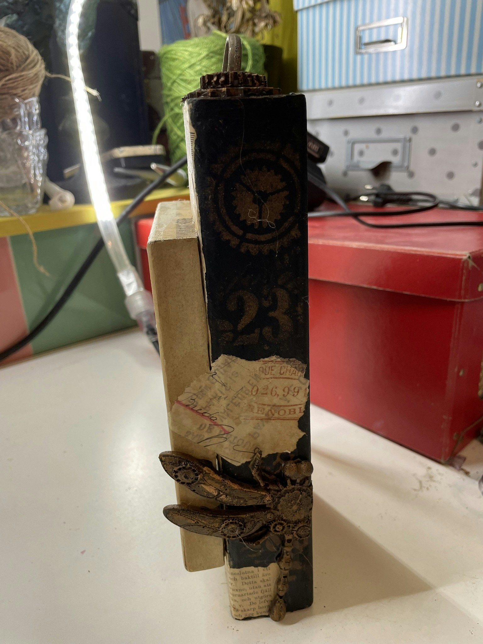 Steampunk unika tavlor olika motiv med steampunktema
