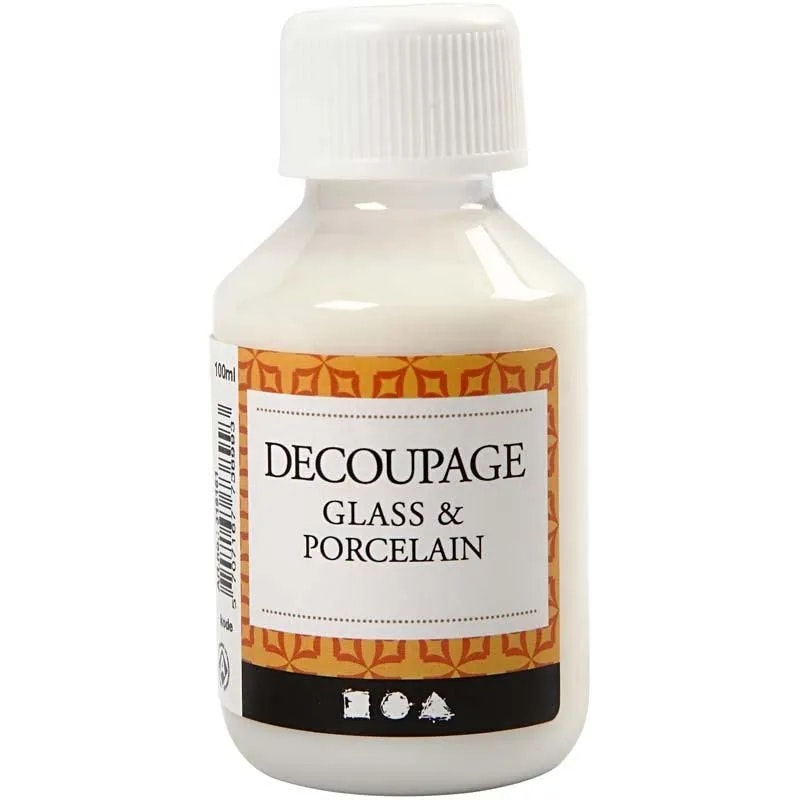 Decoupagelack Glas&Porslin 100ml