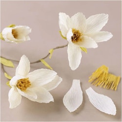Kräppapper Magnoliakvist    Mini DIY Kit