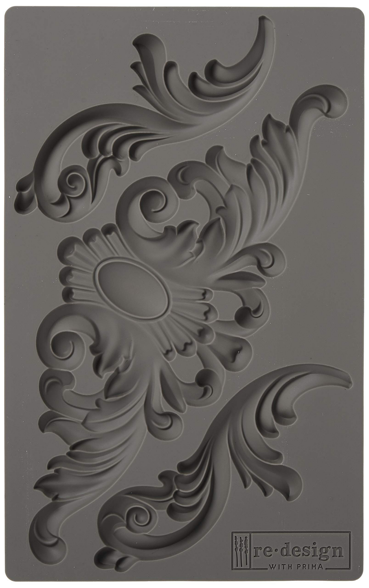 Re Design Moulds Silikonform Thorton Medallion, gjuta, betong, gips, resin, smältlim