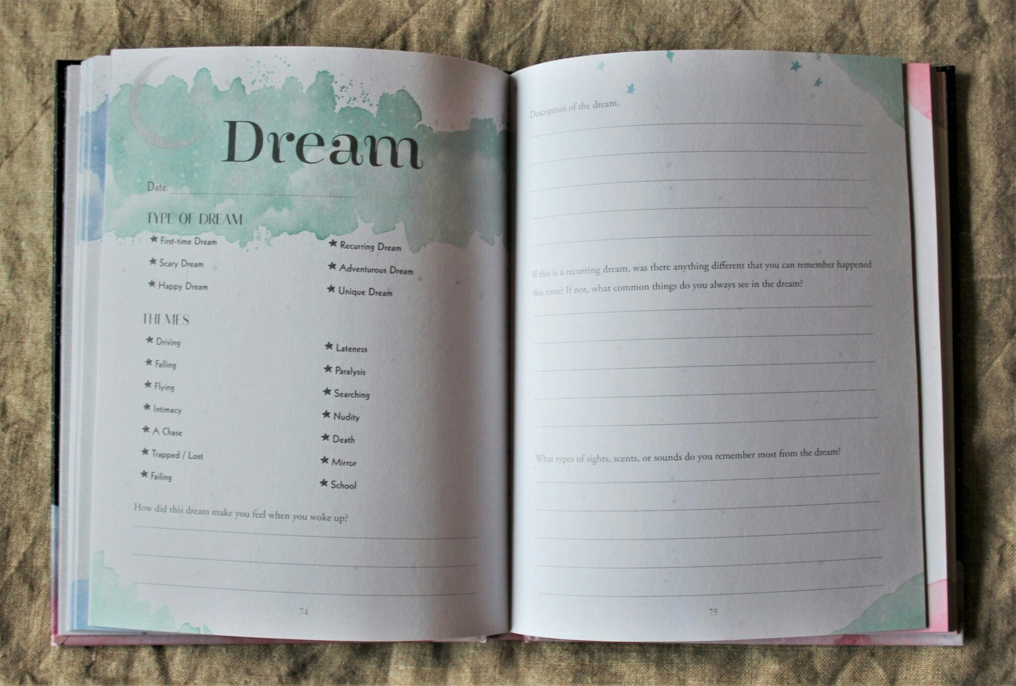 THE ESSENTIAL DREAM JOURNAL