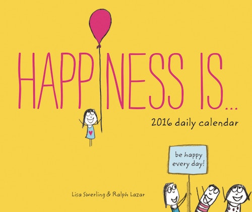 2016 Daily Kalender - Happiness is... - från Chronicle Books