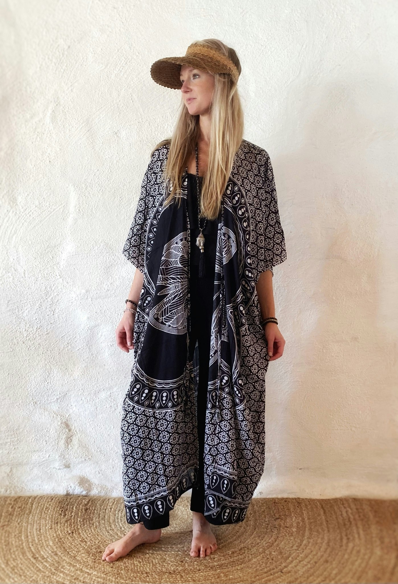 Mandala kaftan fjäril