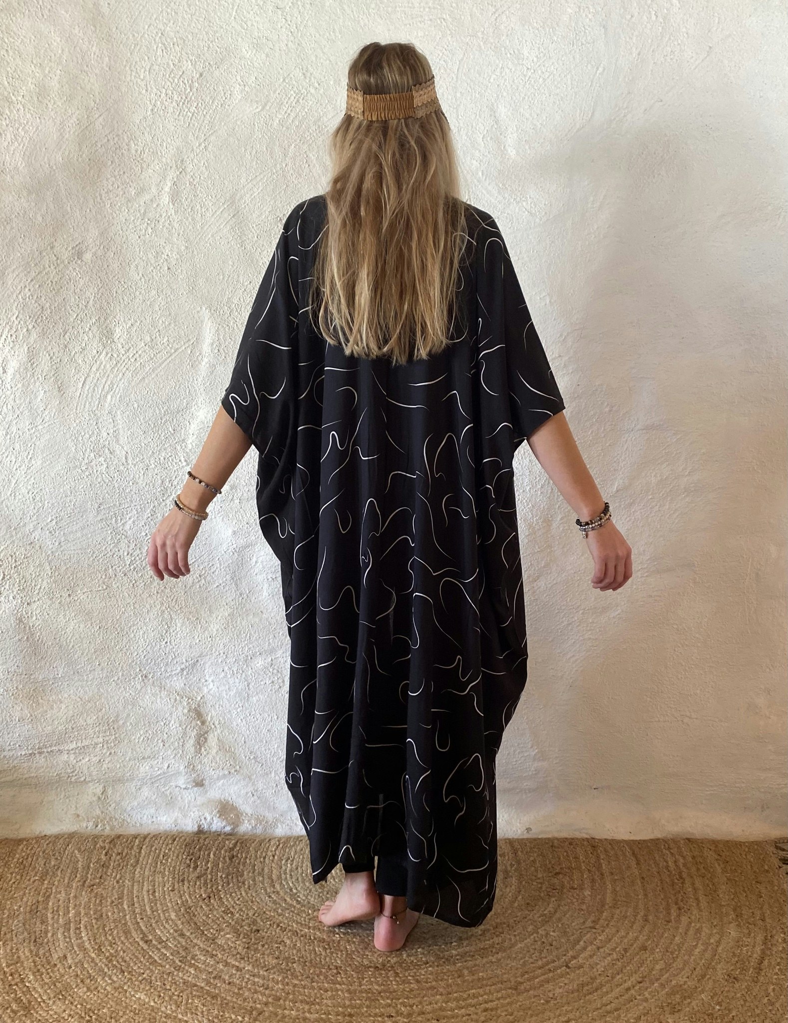 Artsy kaftan svart