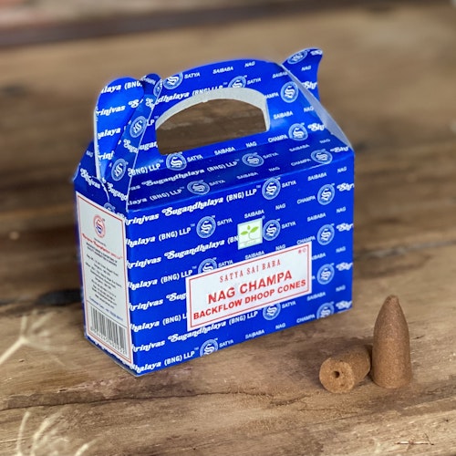 Backflow rökelser Nag Champa