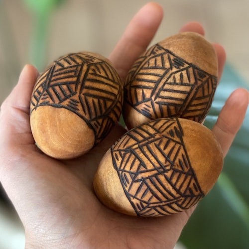 Maracas ägg naturell