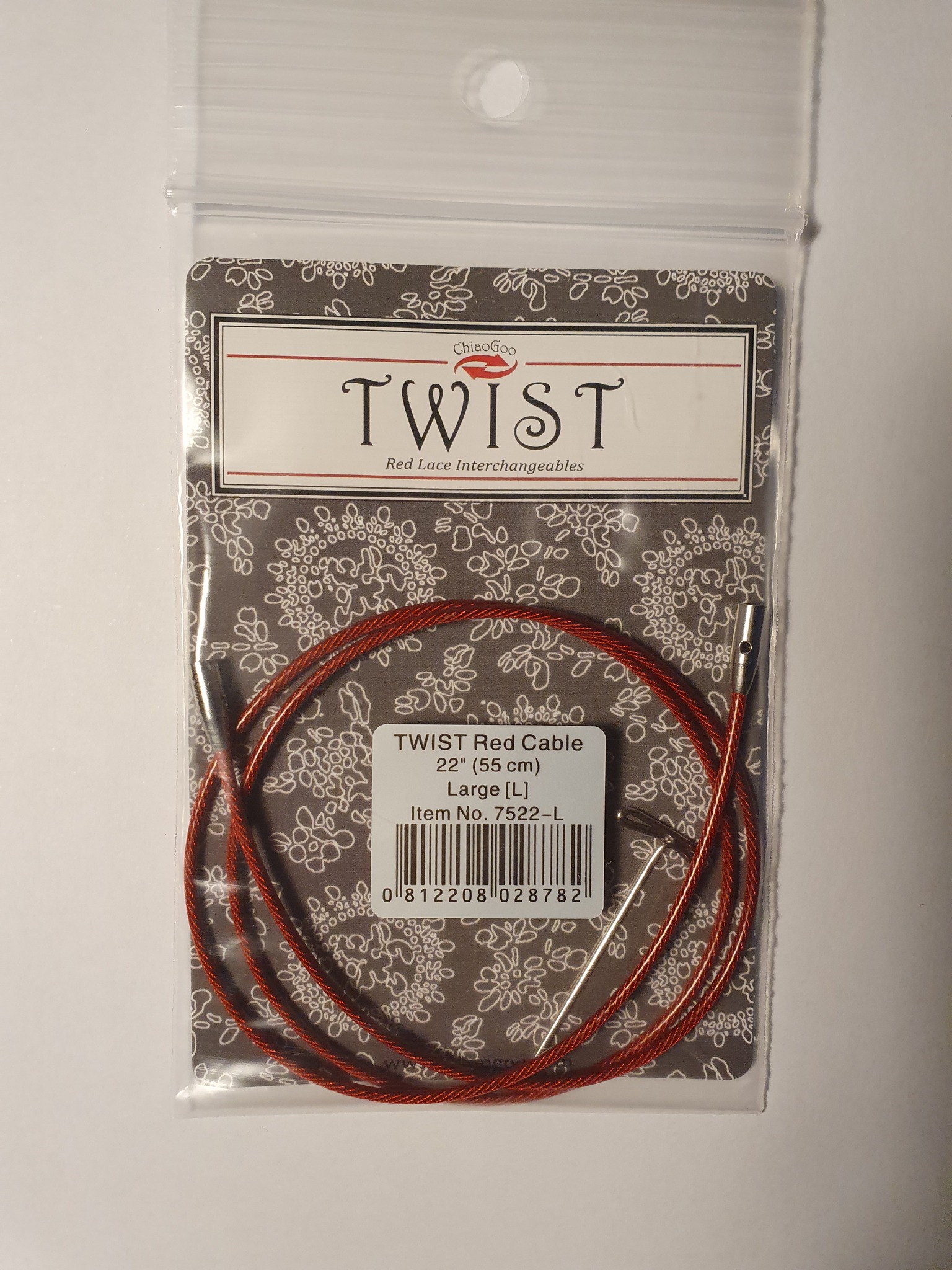Chiaogoo Twist Red Cable Small S 75cm