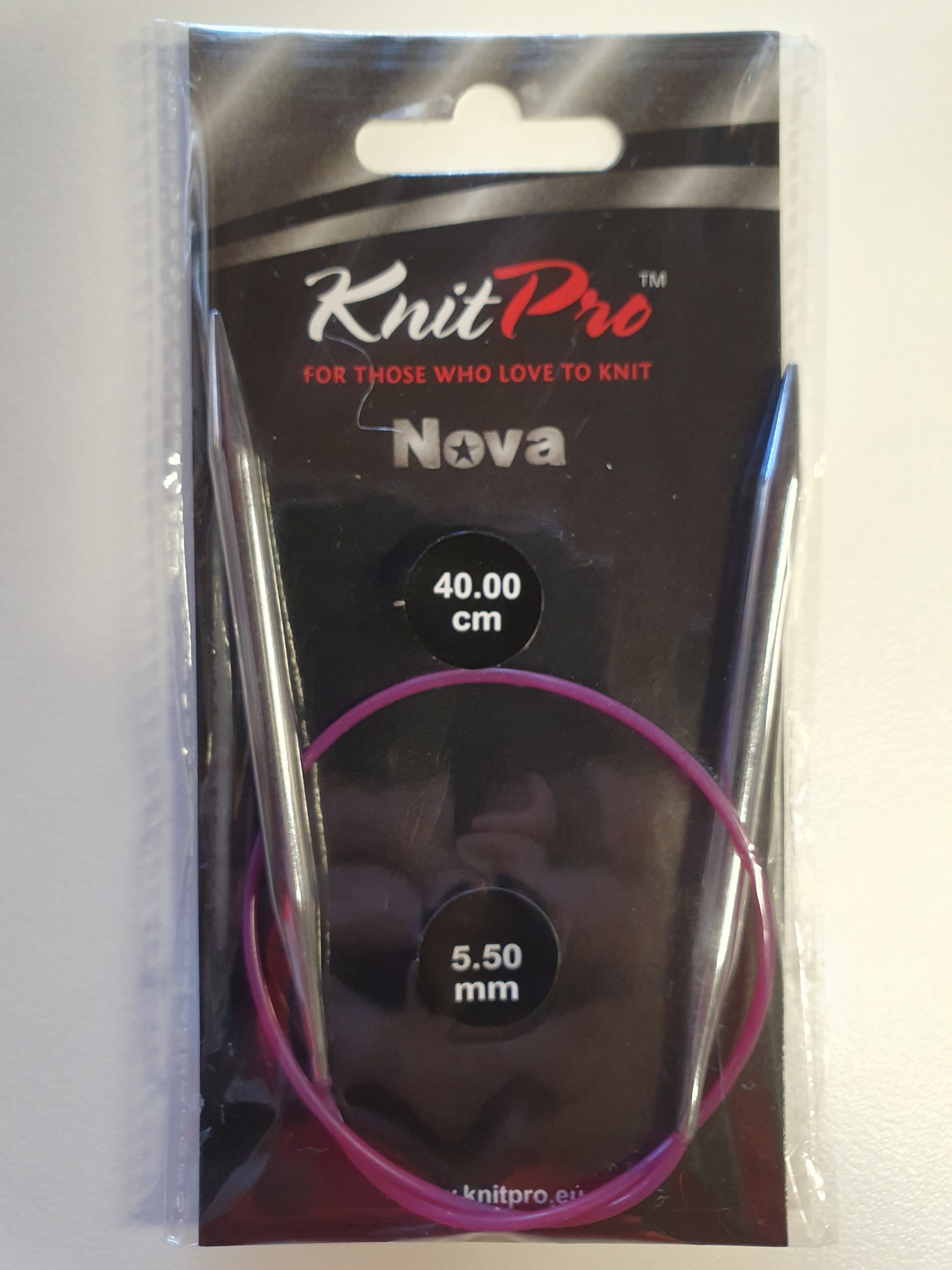 Rundsticka Knit Pro Nova