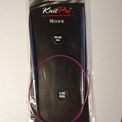 Rundsticka KnitPro Nova 4,5mm 60cm