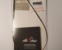 Rundsticka Addi Classic 3mm 40cm