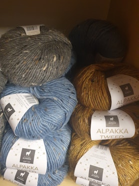 Alpakka Tweed