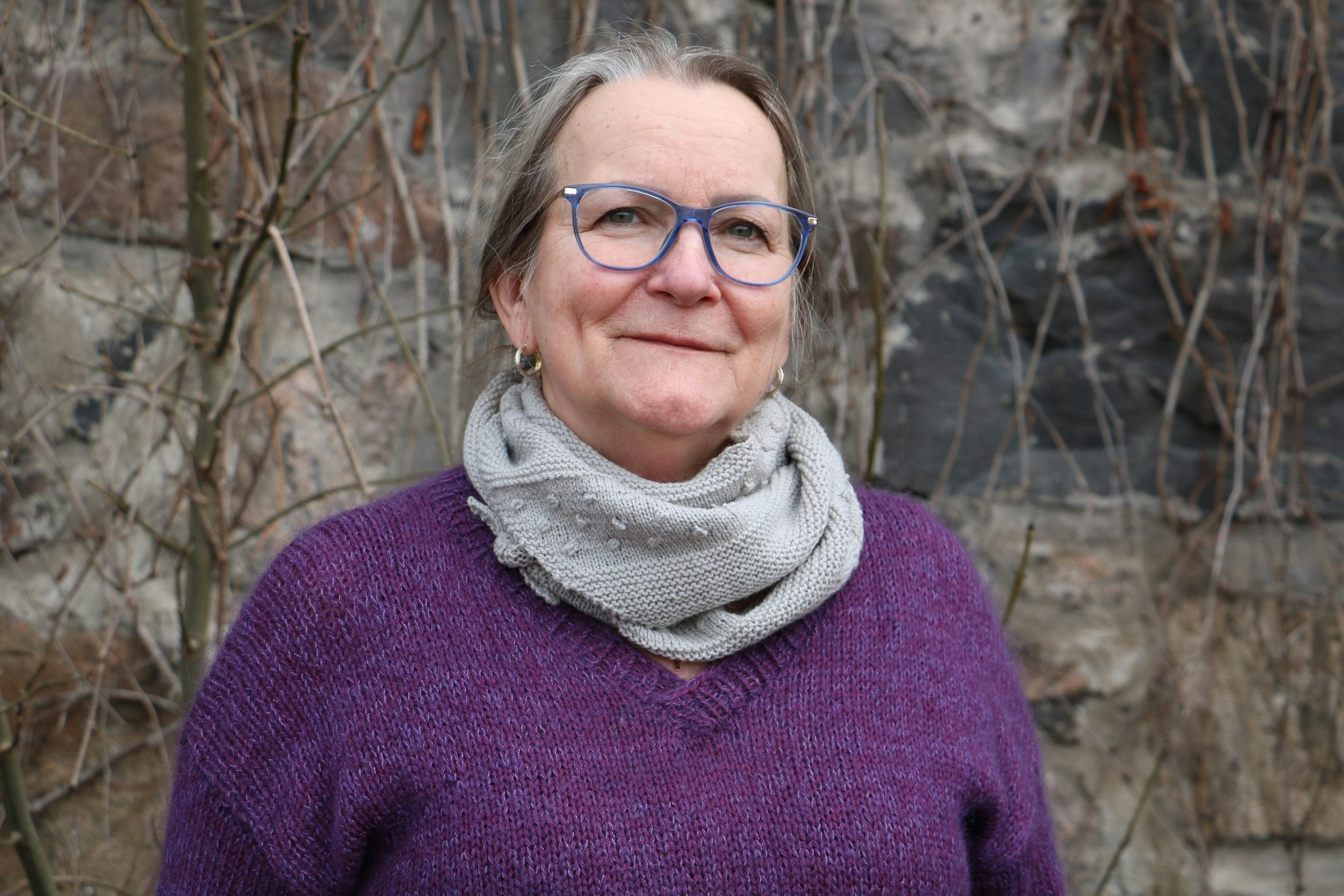 Mönster till Ljuvlig mjuk stickad sjal med muscher