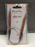 Rundsticka KnitPro Ginger 8mm 40cm