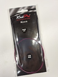 Rundsticka KnitPro Nova 4,5mm 60cm