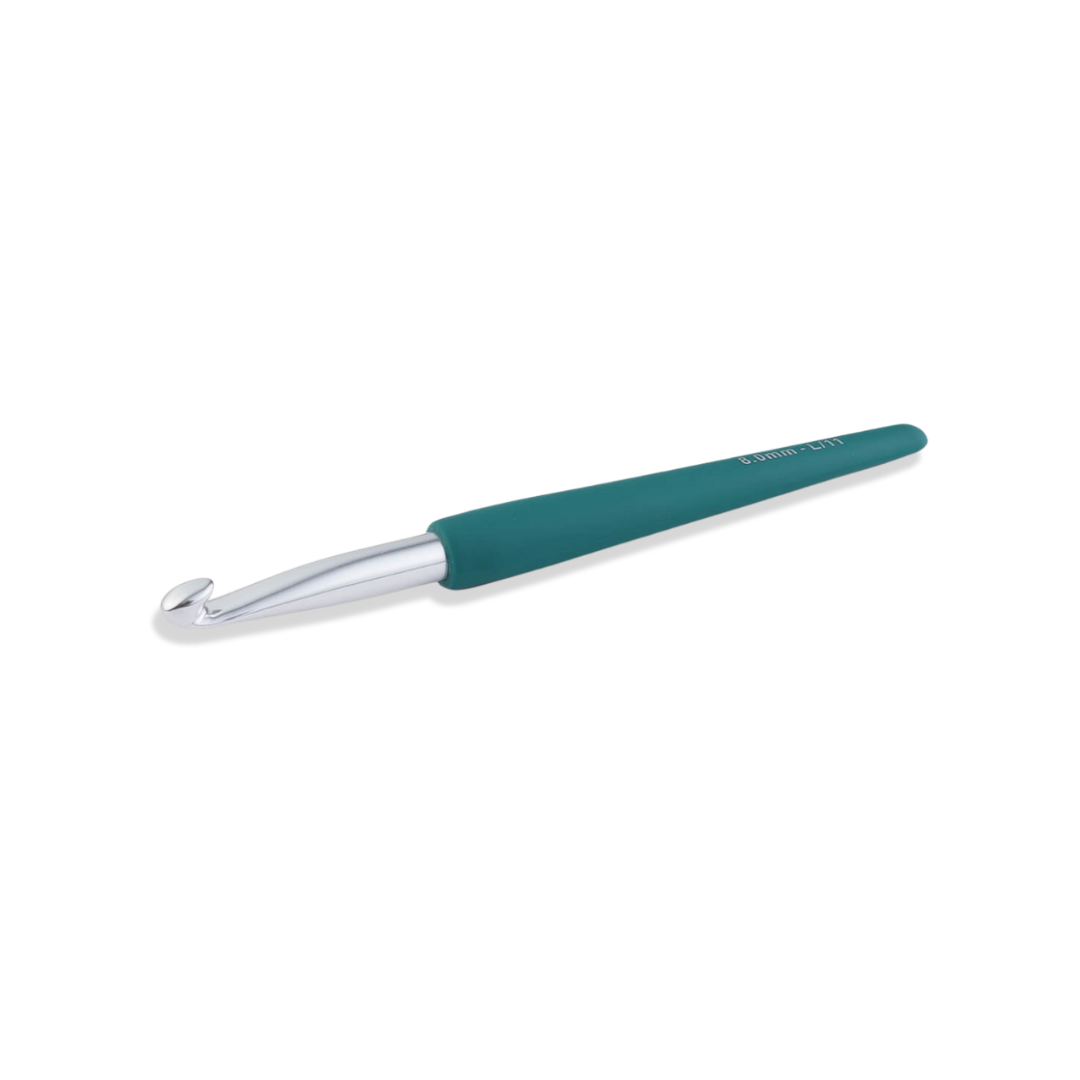 Virknål Waves Deep Sea Teal 8.00mm