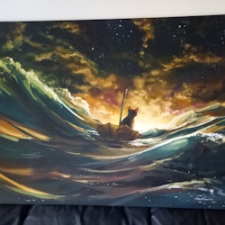 Pre-ordered canvas print