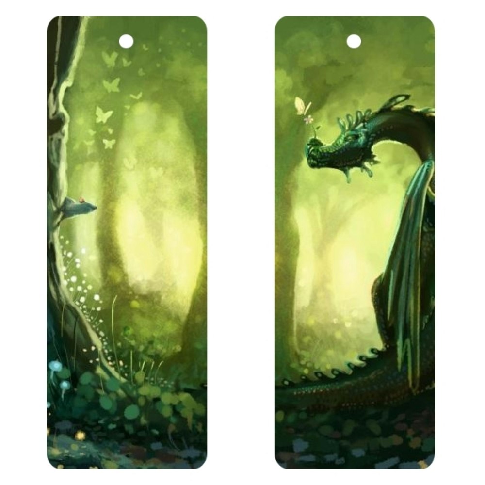Forest dragon (bokmärke)