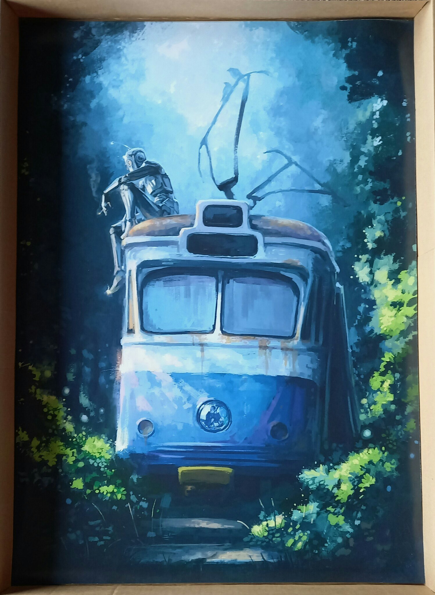 Trolley problem: Poster (50x70 cm)