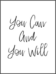 You can...