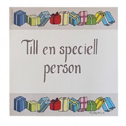 Dubbelkort ”Till en speciell person”