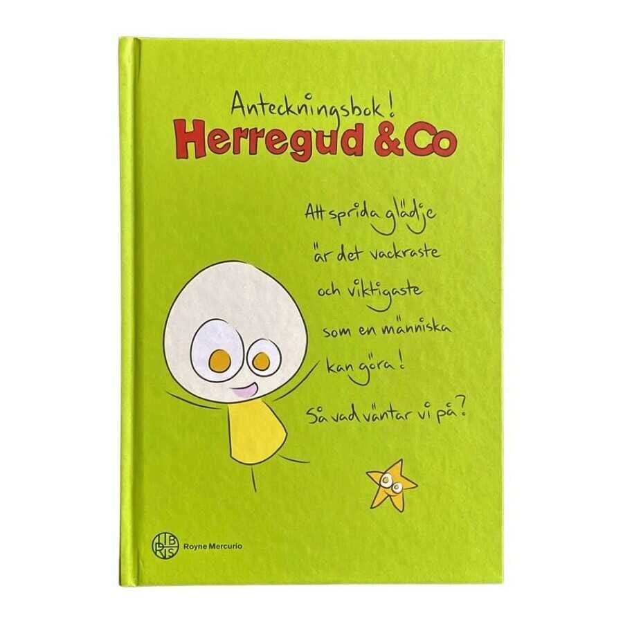 Herregud och Co anteckningsbok grön