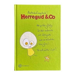 Herregud&Co anteckningsbok grön