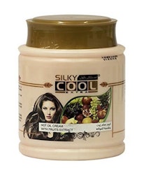 Silky Cool Hot Oil Cream with Fruits 1000ml