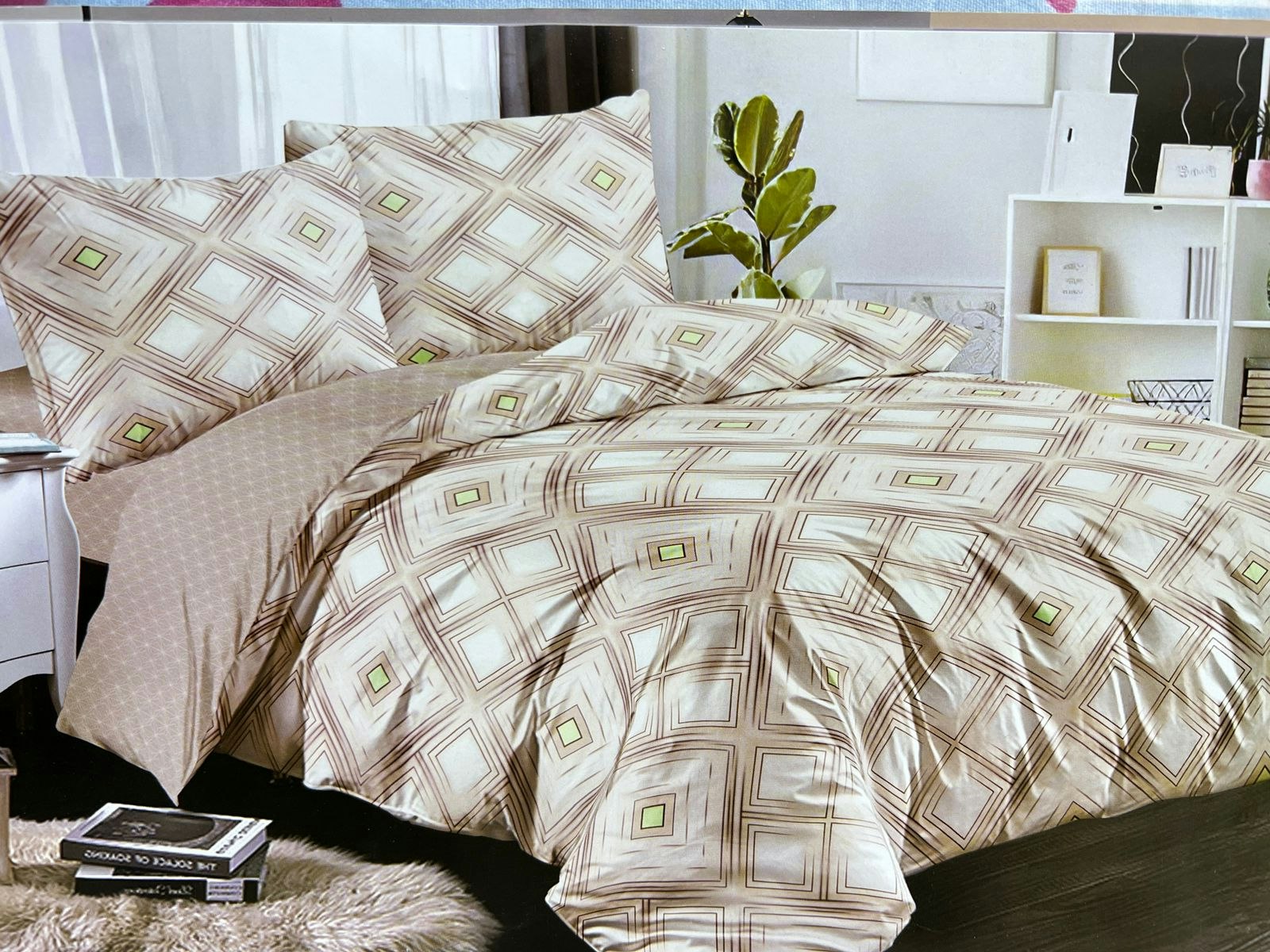 Bed sheets single 4pcs