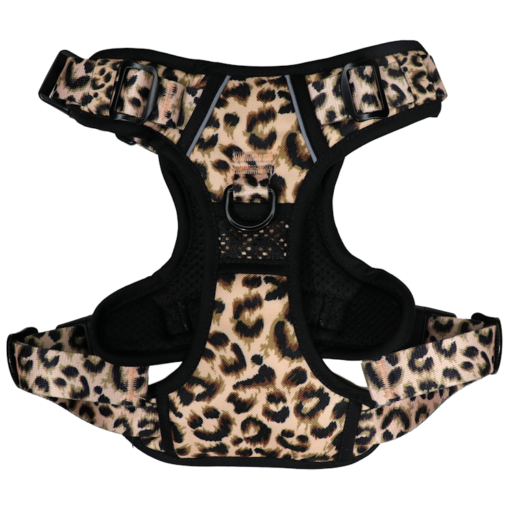 Big and Little dogs The-All-Rounder Luxurious Leopard sele