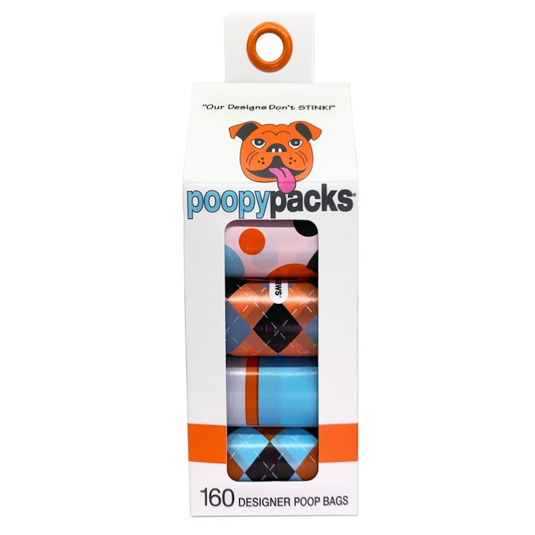 Metro Paws Bajspåsar 8 pack Orange