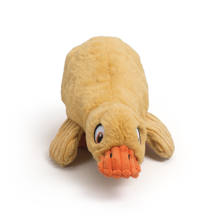 HuggleHounds Limited Edition Fuzzy Flock Duck